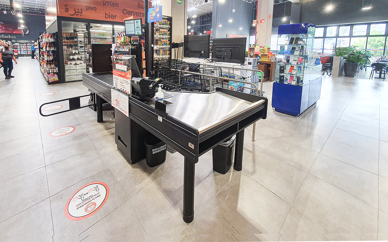 Check-out para Supermercado HJ